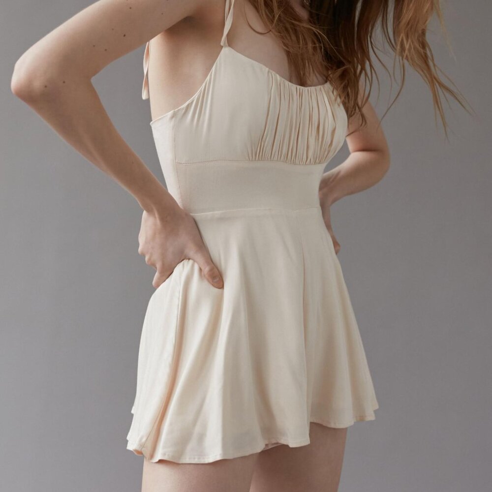 Urban outfitters peach romper